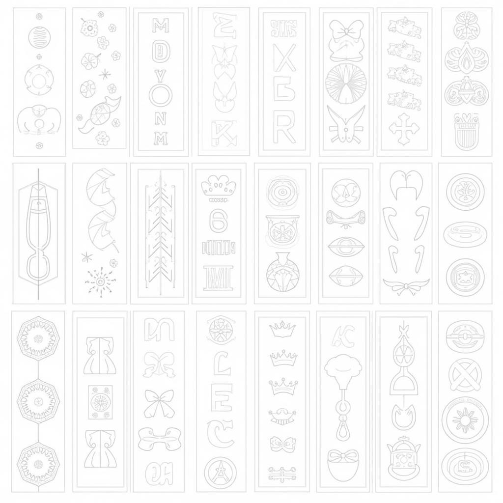 Free Bookmark SVG Designs