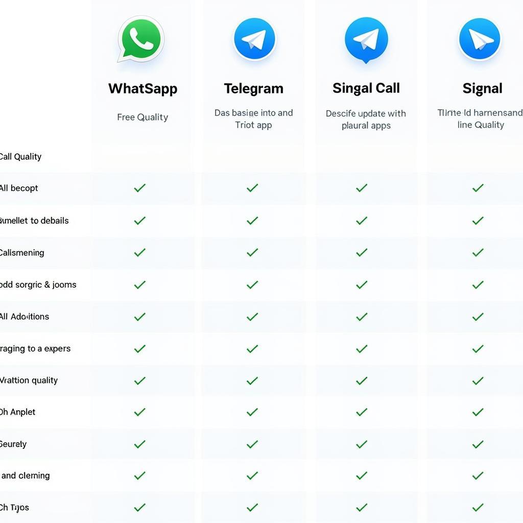 Comparing popular free calling apps