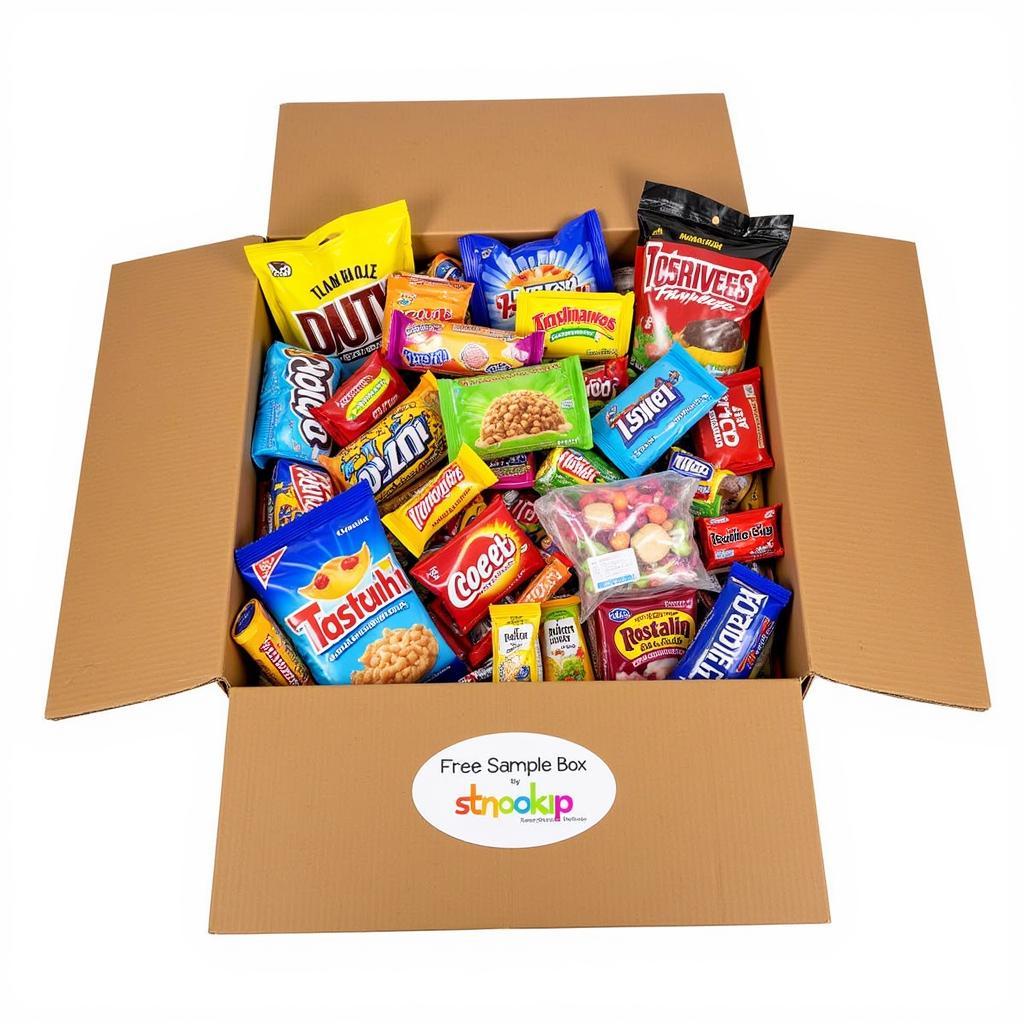 Free Candy in a Sample Box