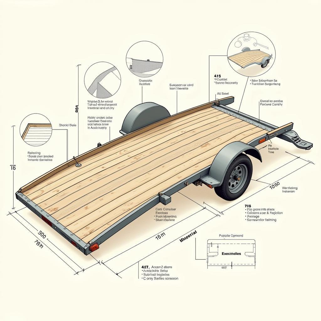 Example of a Free Car Trailer Blueprint