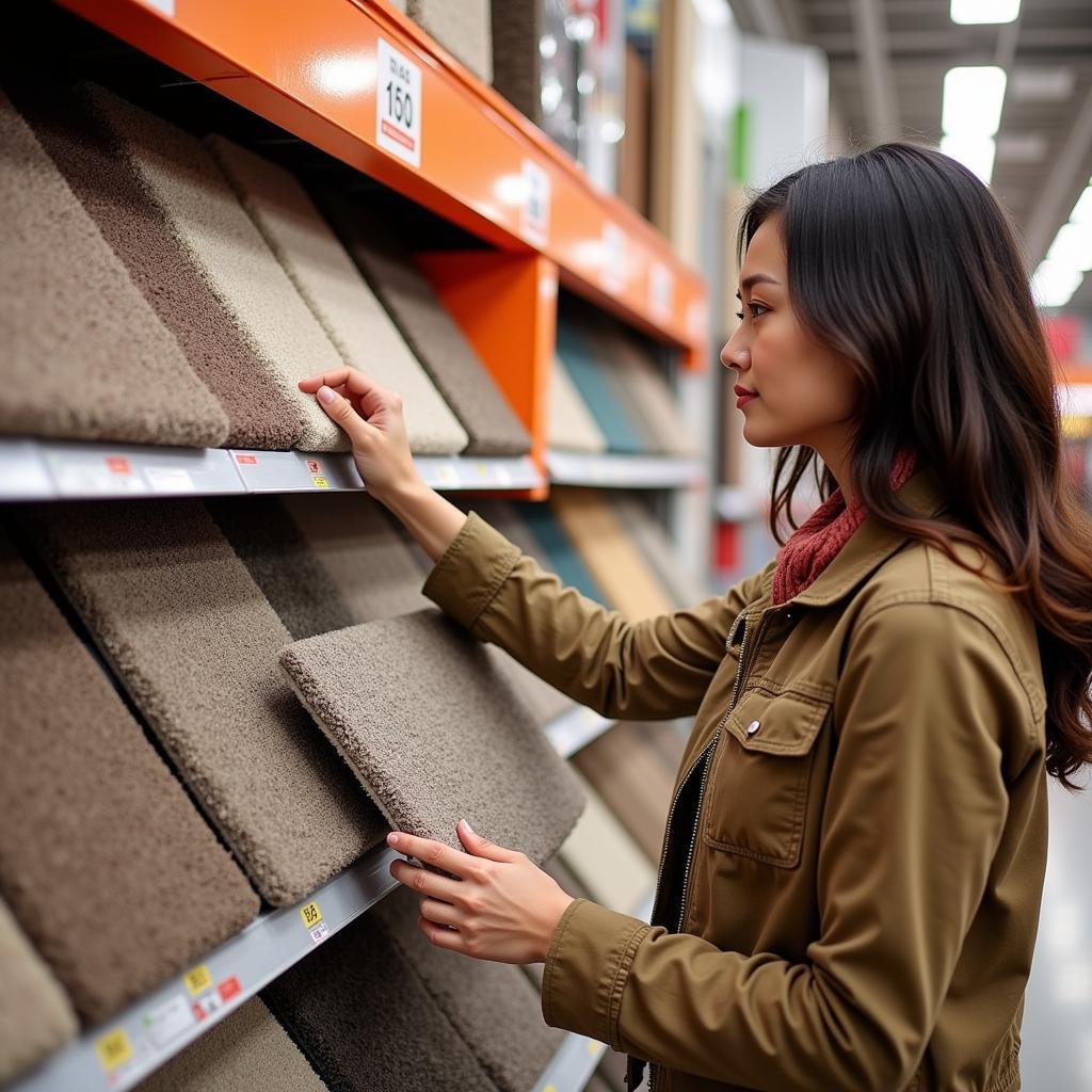 Free Carpet Samples at Home Depot