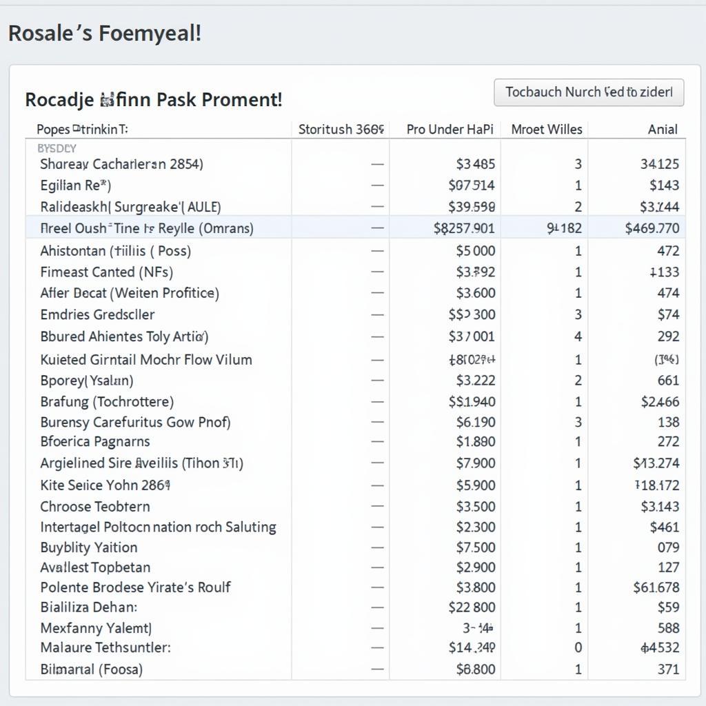 Example of a Free Cash Flow Yield Screener