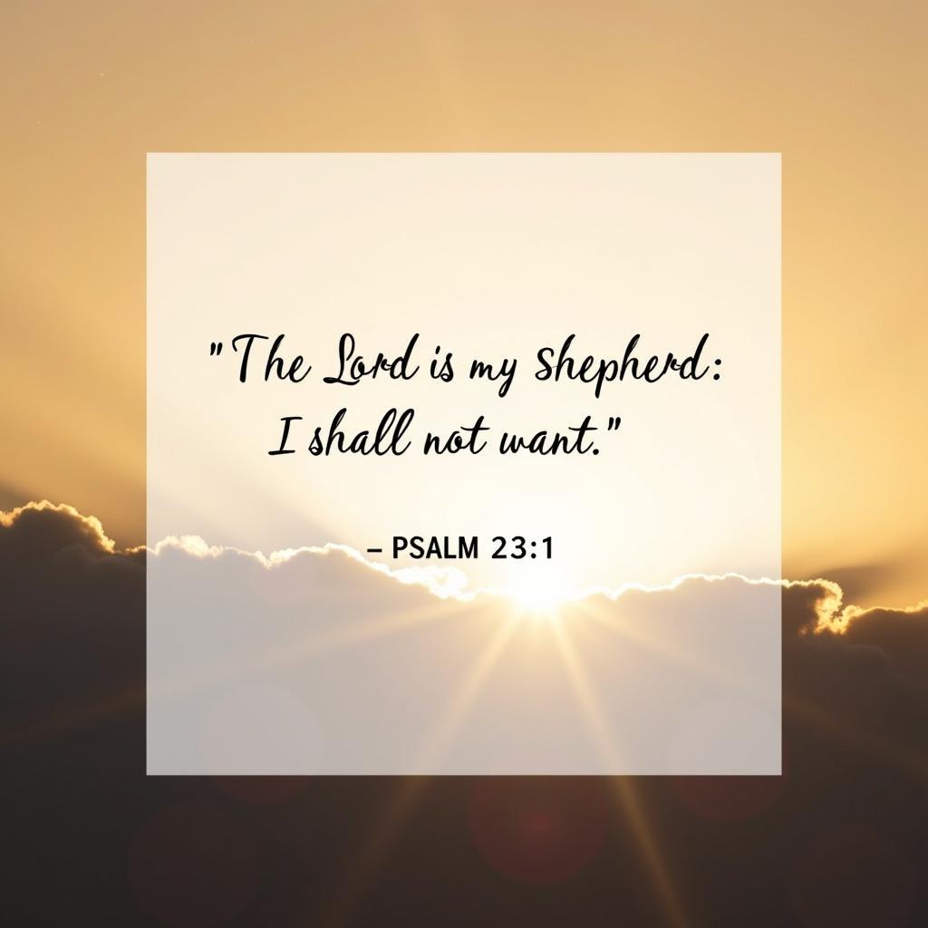 Free Christian Good Morning Image with Bible Verse