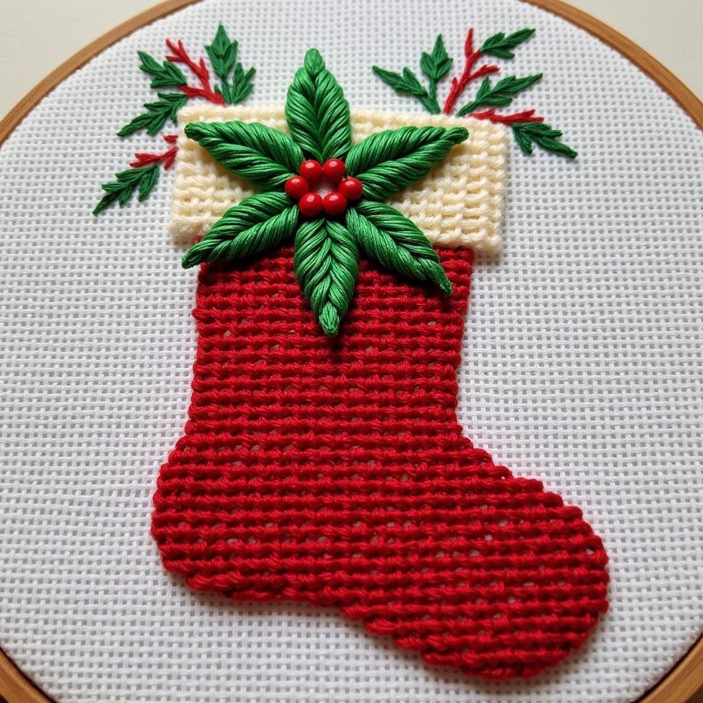 Christmas Stocking Cross Stitch Pattern