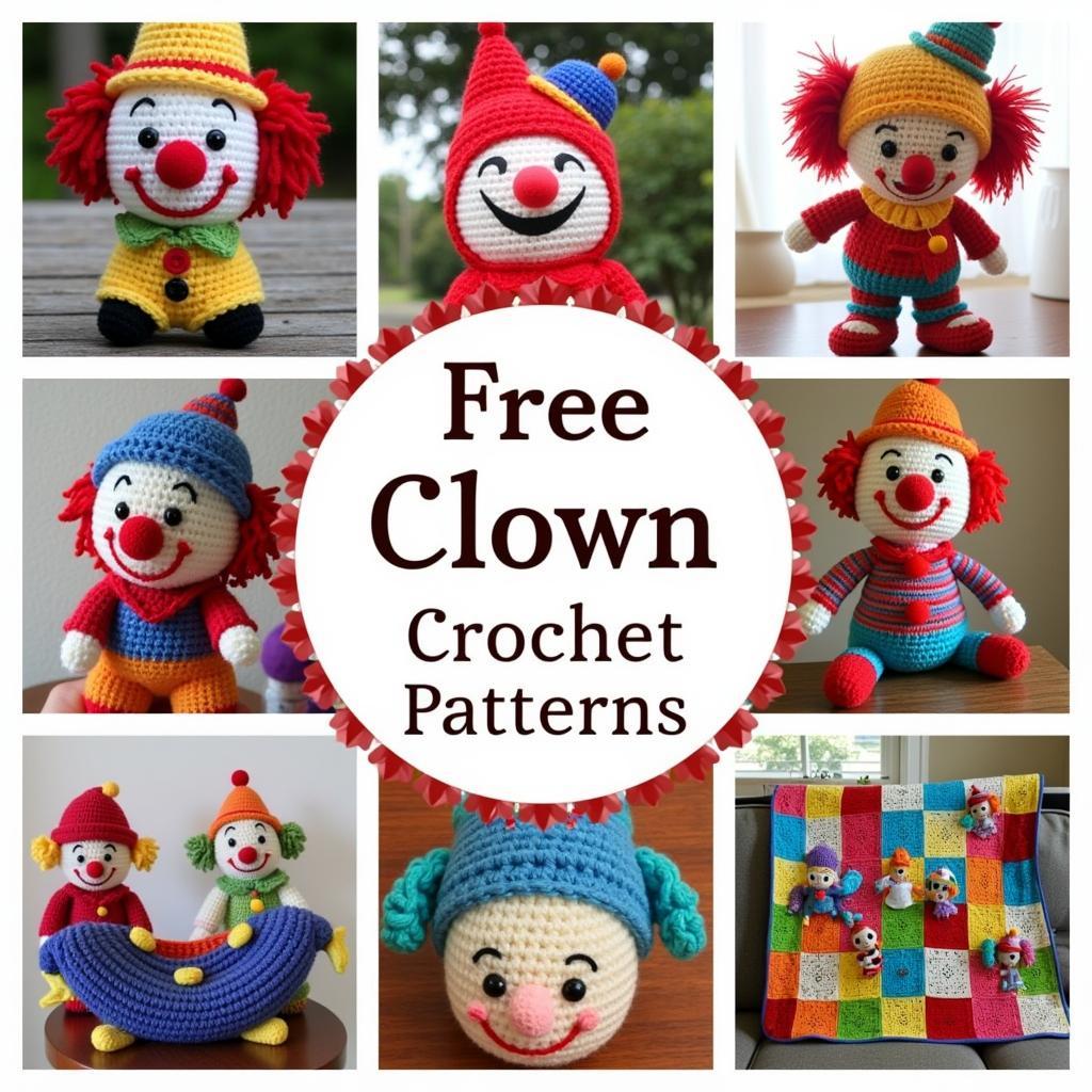 Free Clown Crochet Pattern Ideas