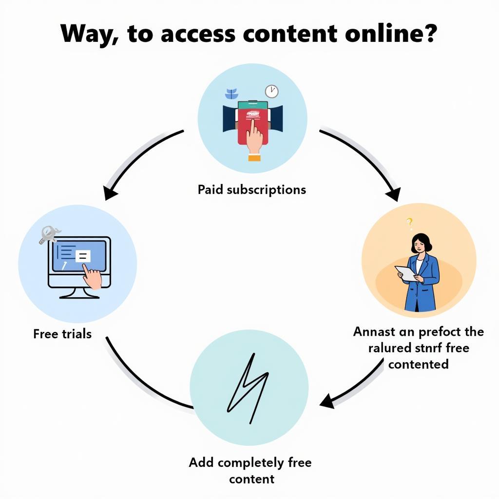 Online content options