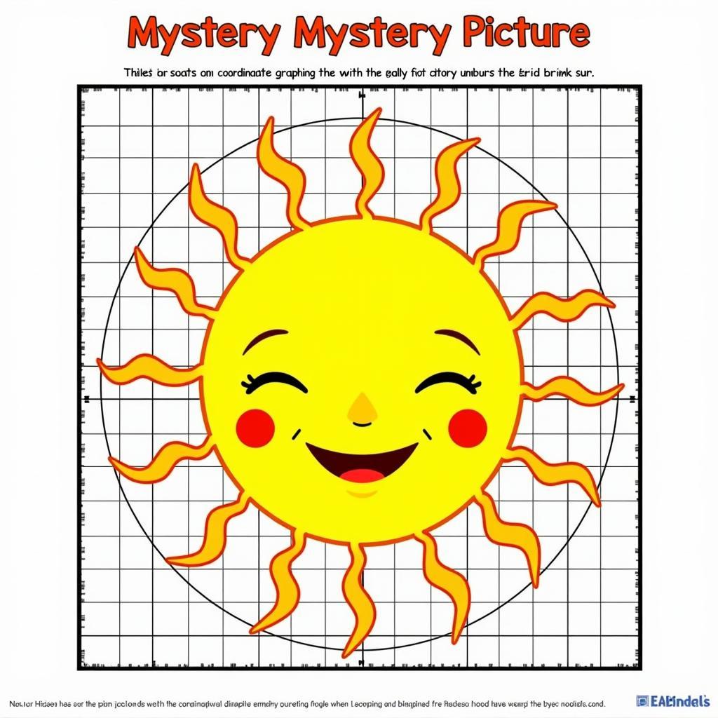 Free Coordinate Graphing Mystery Picture Worksheets