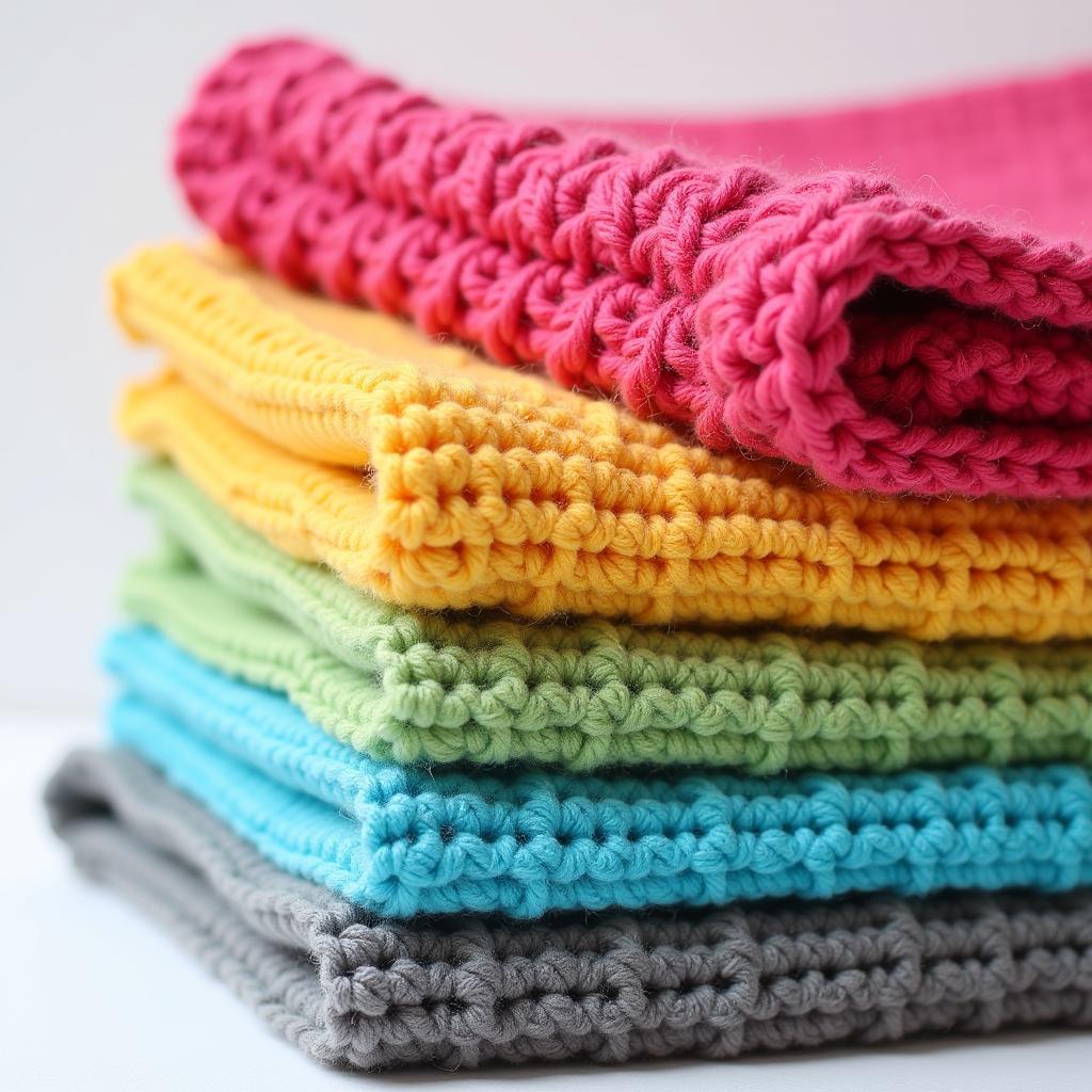 Free Cotton Dishcloth Crochet Pattern