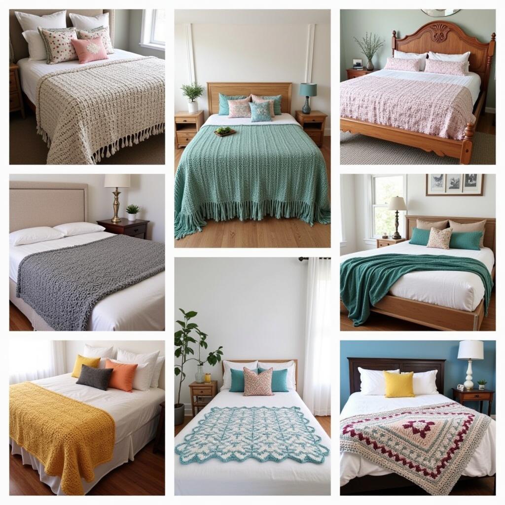 Free Crochet Bedspread Designs