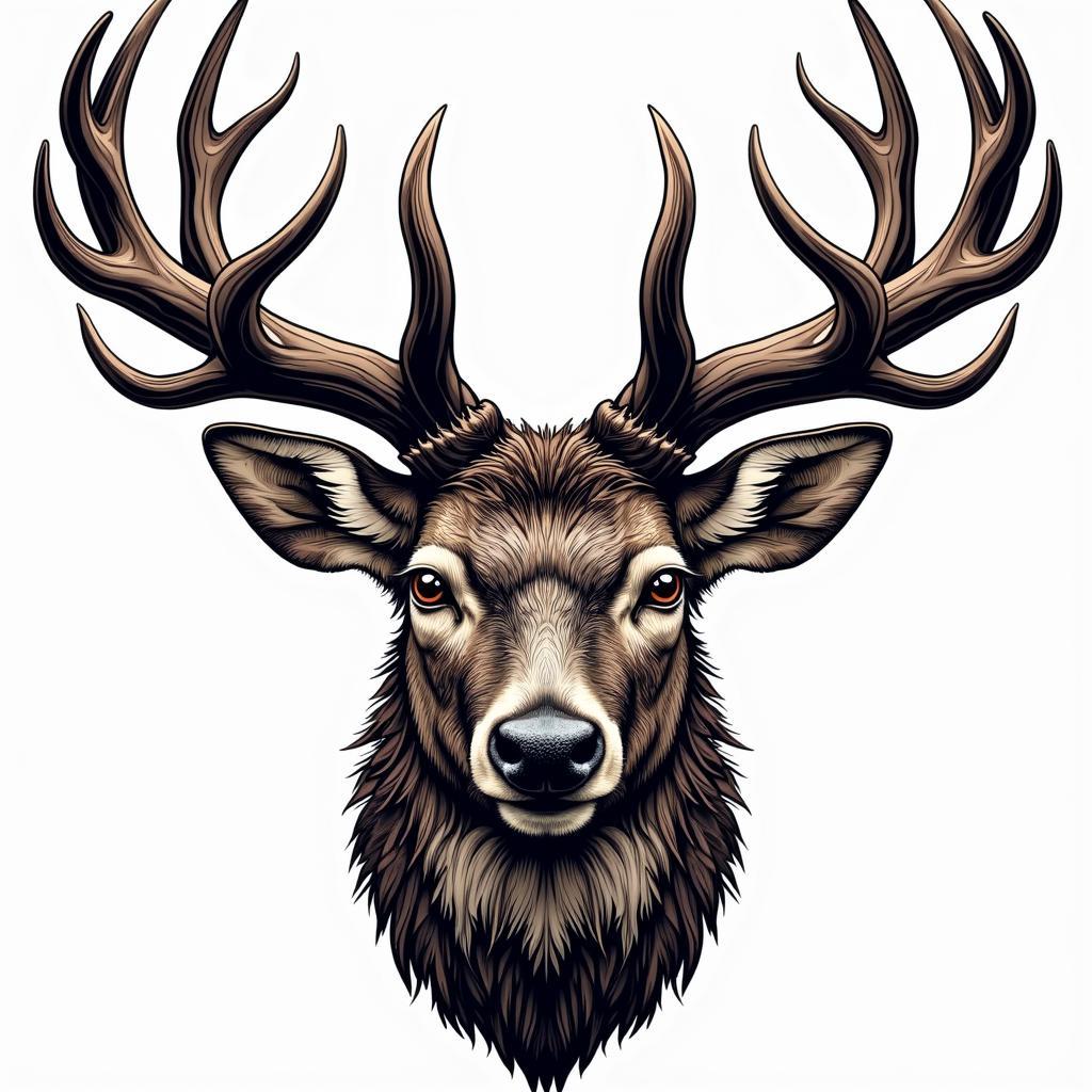 Free Deer SVG Design