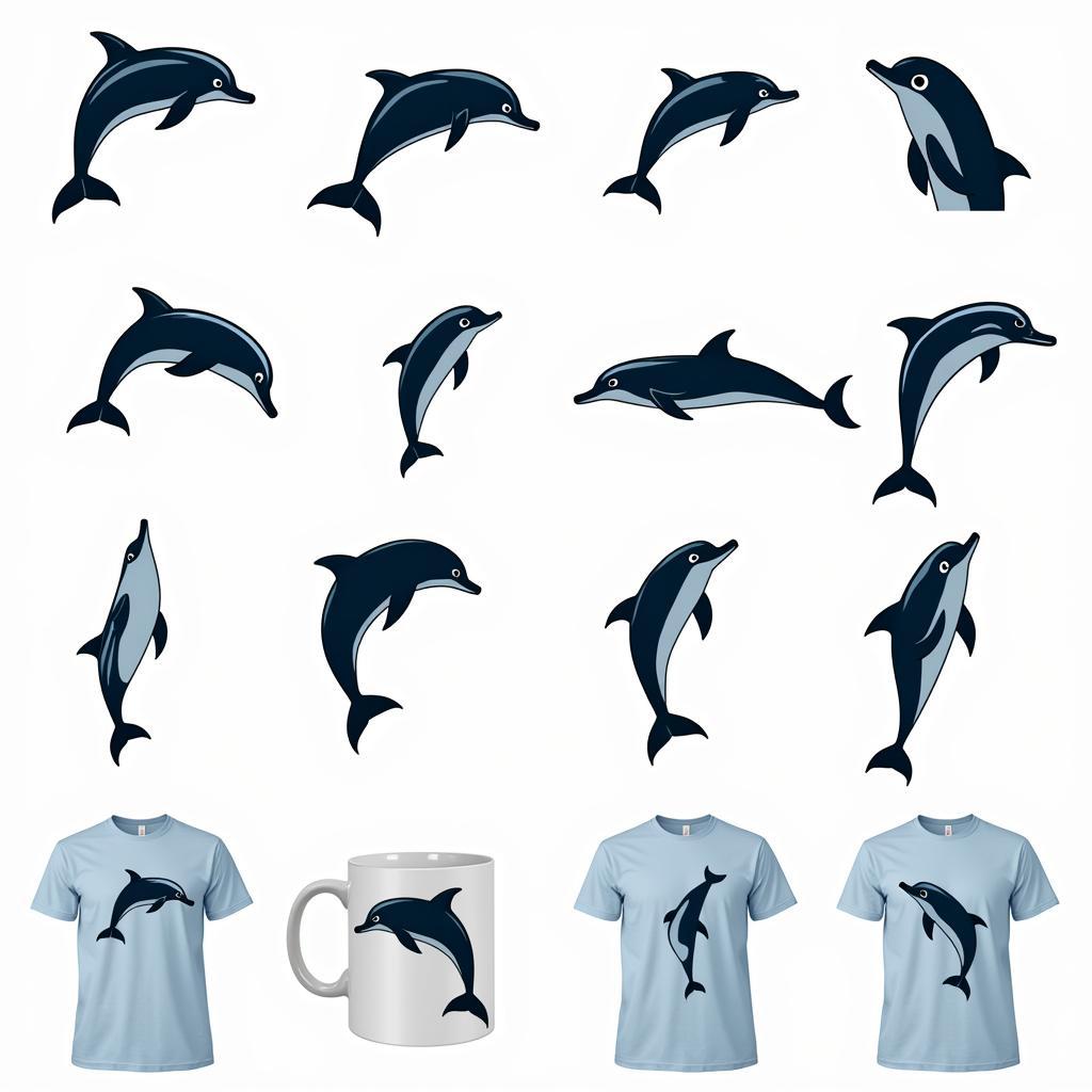 Free Dolphin SVG Design Resources