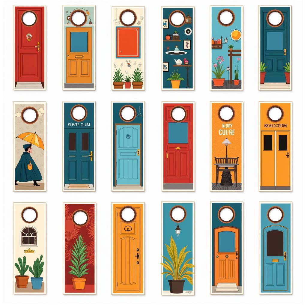 Free Door Hanger Templates Designs