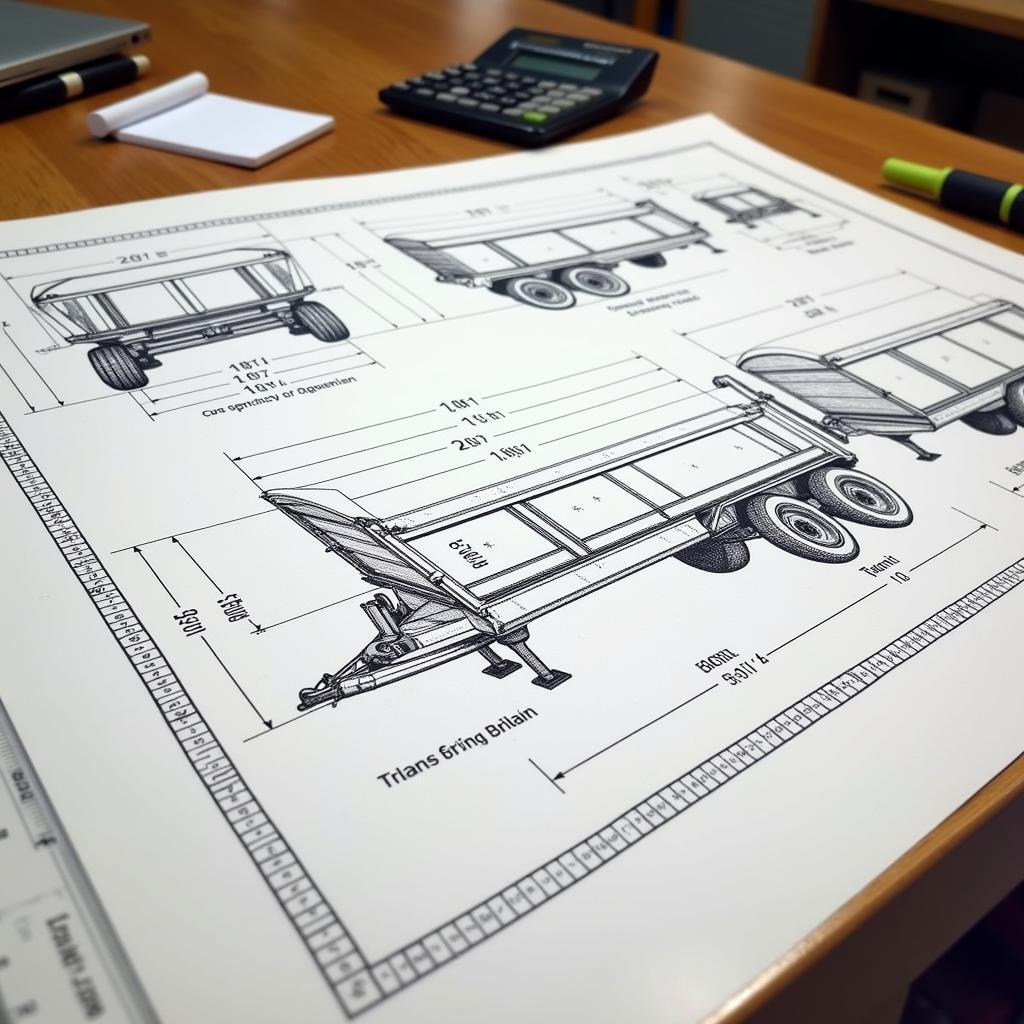 Dump Trailer Blueprint Example