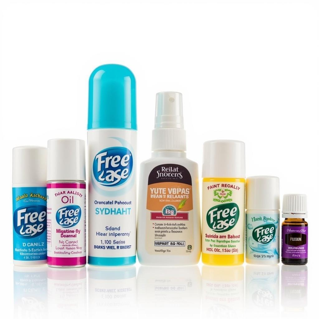 Various Free Ease Roll On Products