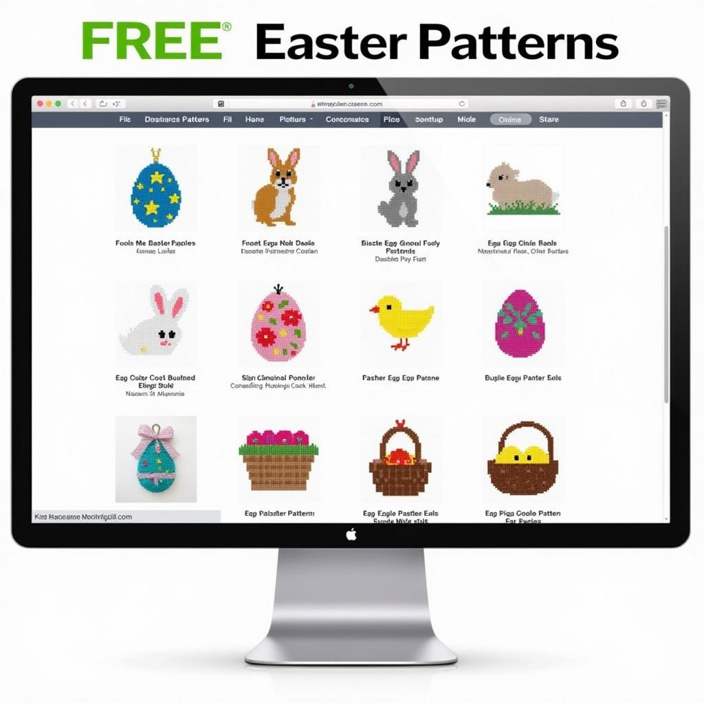 Free Easter Plastic Canvas Patterns Online