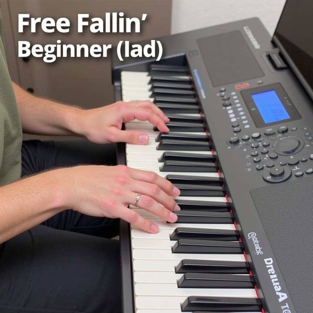 Free Fallin' Piano Sheet Music for Beginners