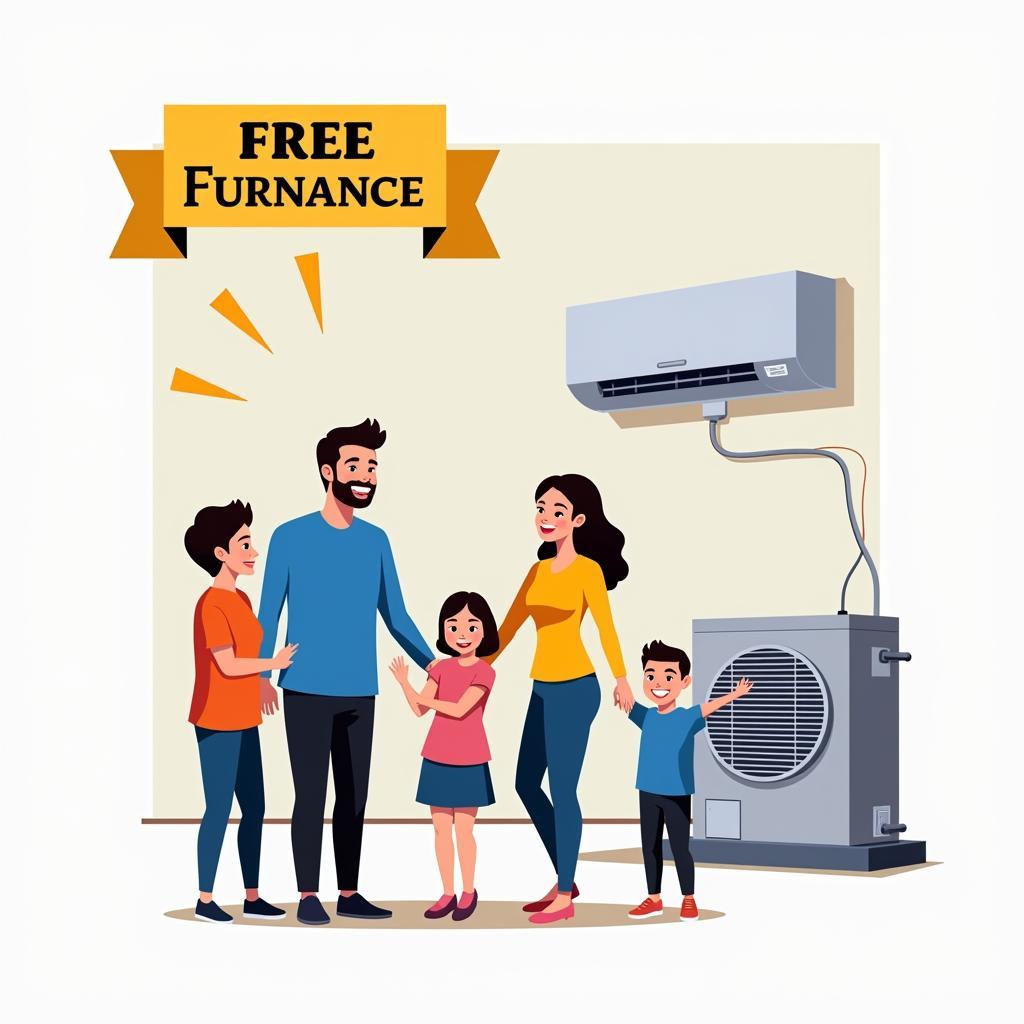 Free Furnace AC Deal Illustration