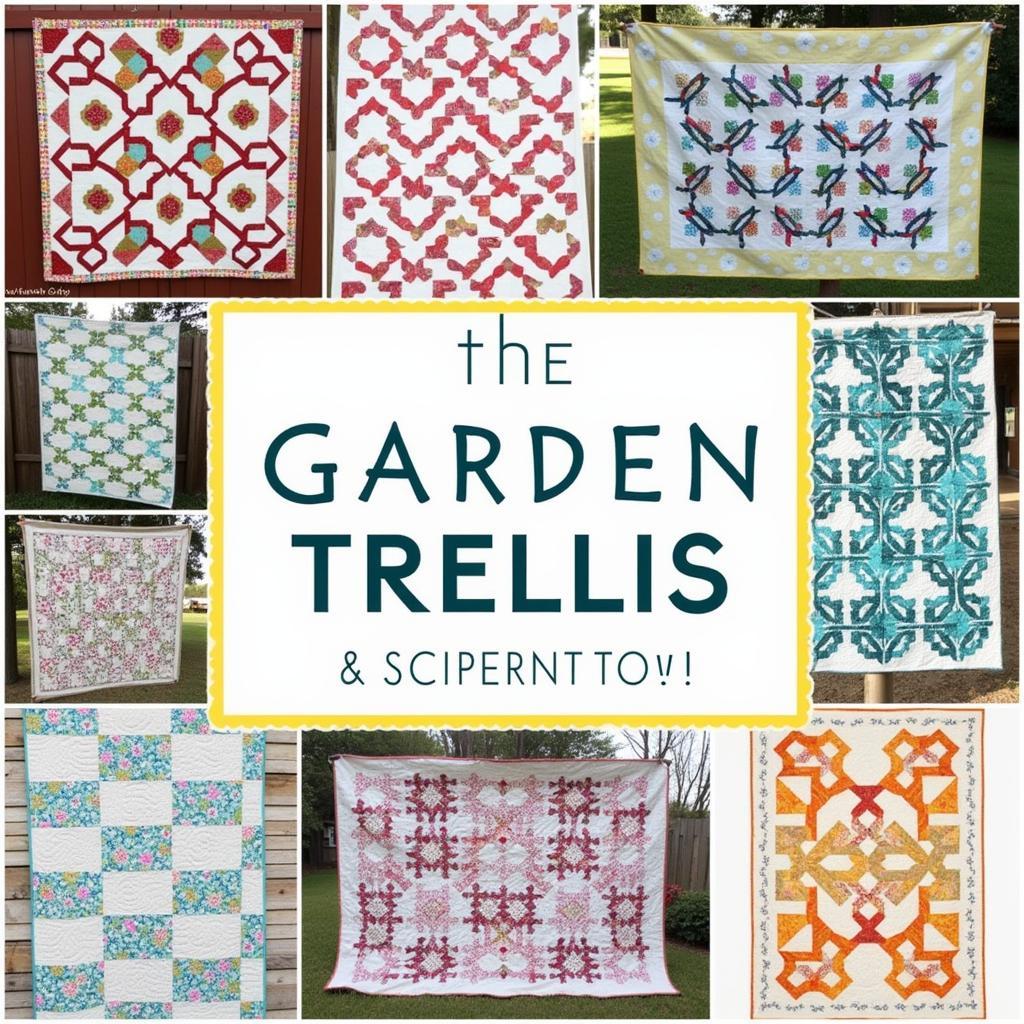 Free Garden Trellis Quilt Pattern Ideas