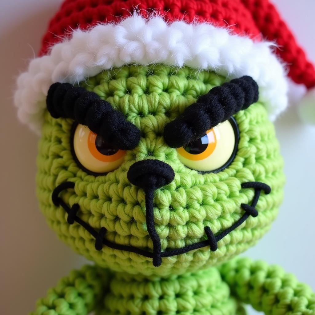 Grinch Amigurumi Free Crochet Pattern