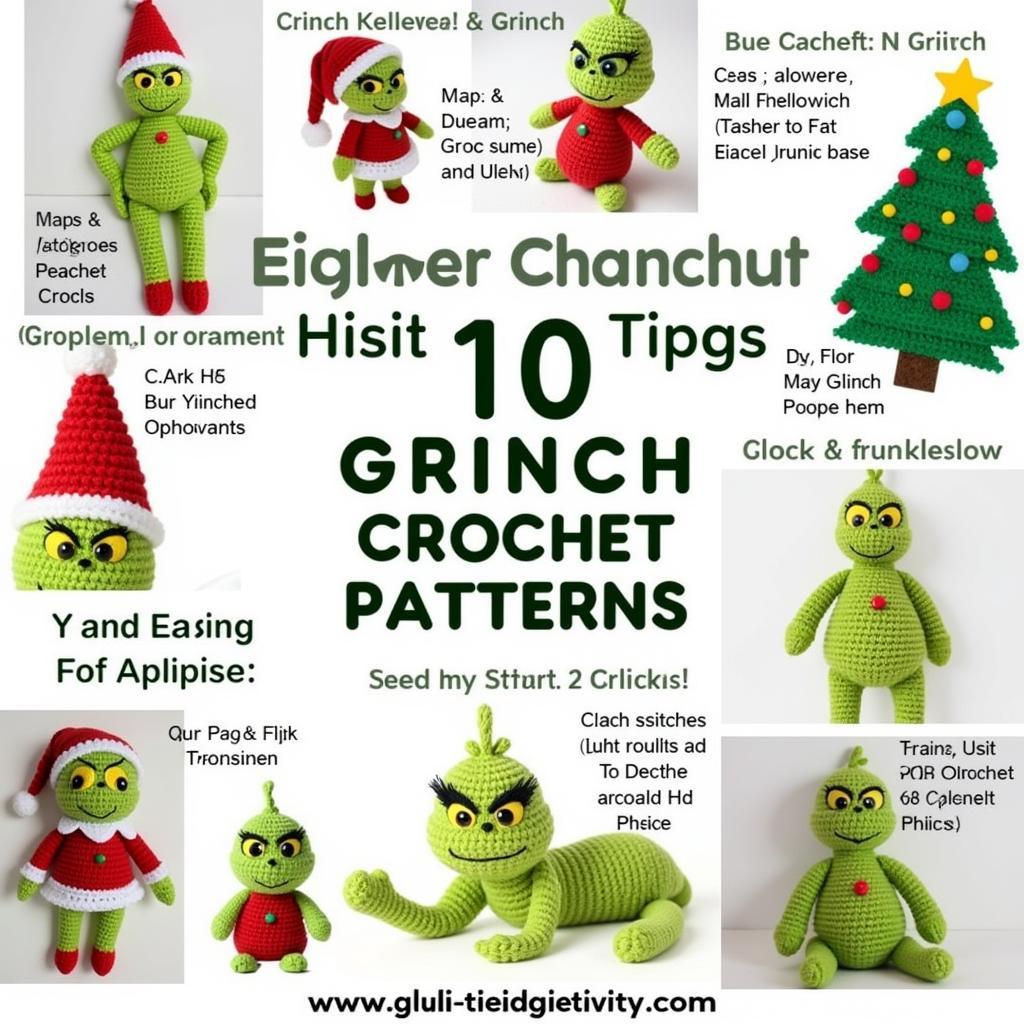 Free Grinch Crochet Patterns for Beginners