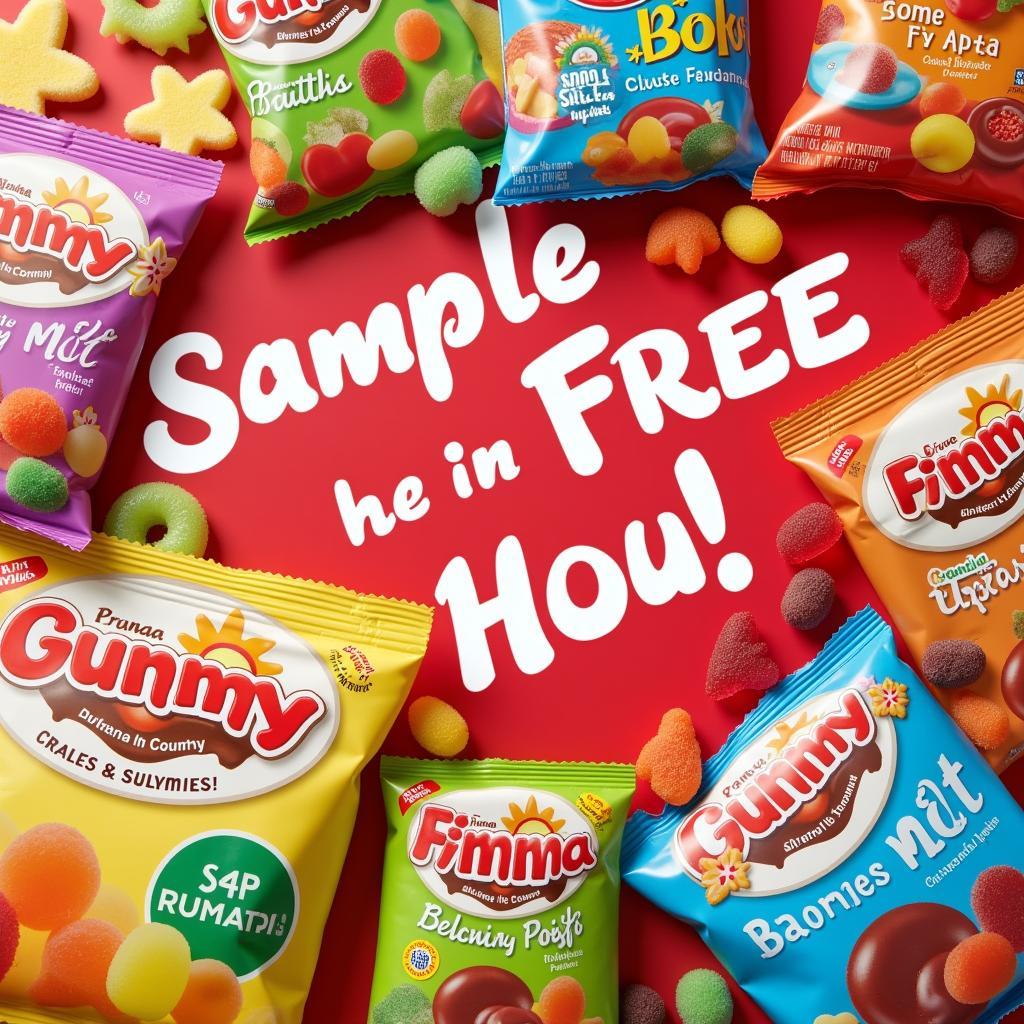 Assortment of Free Gummy Samples