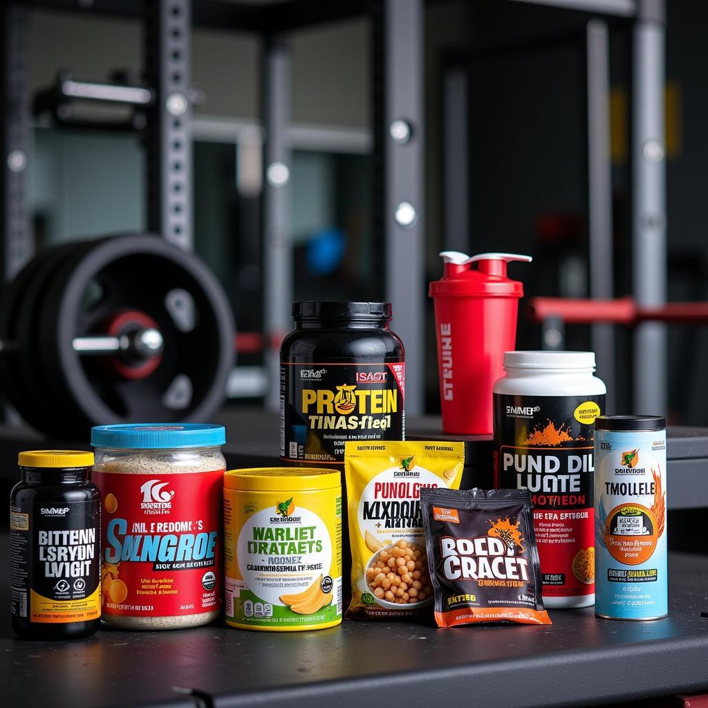 Assortment of Free Gym Supplement Samples