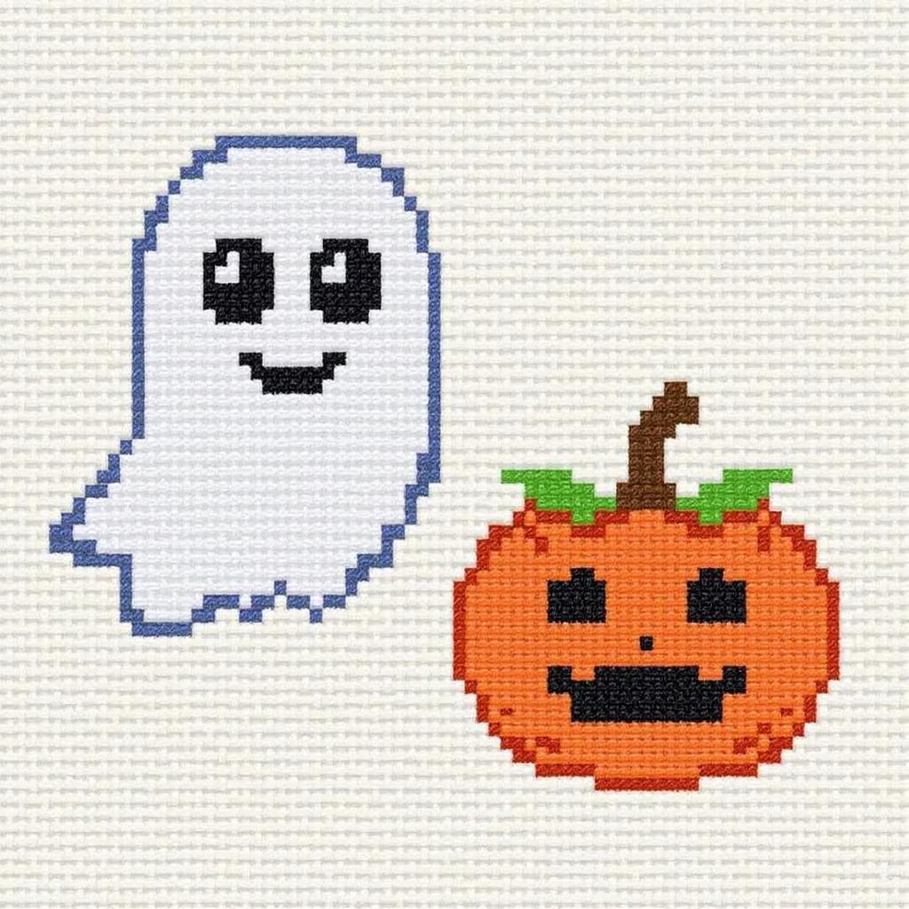 Easy Cross Stitch Halloween Patterns for Beginners