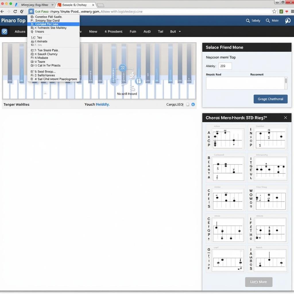 Online Harmony Generator Interface