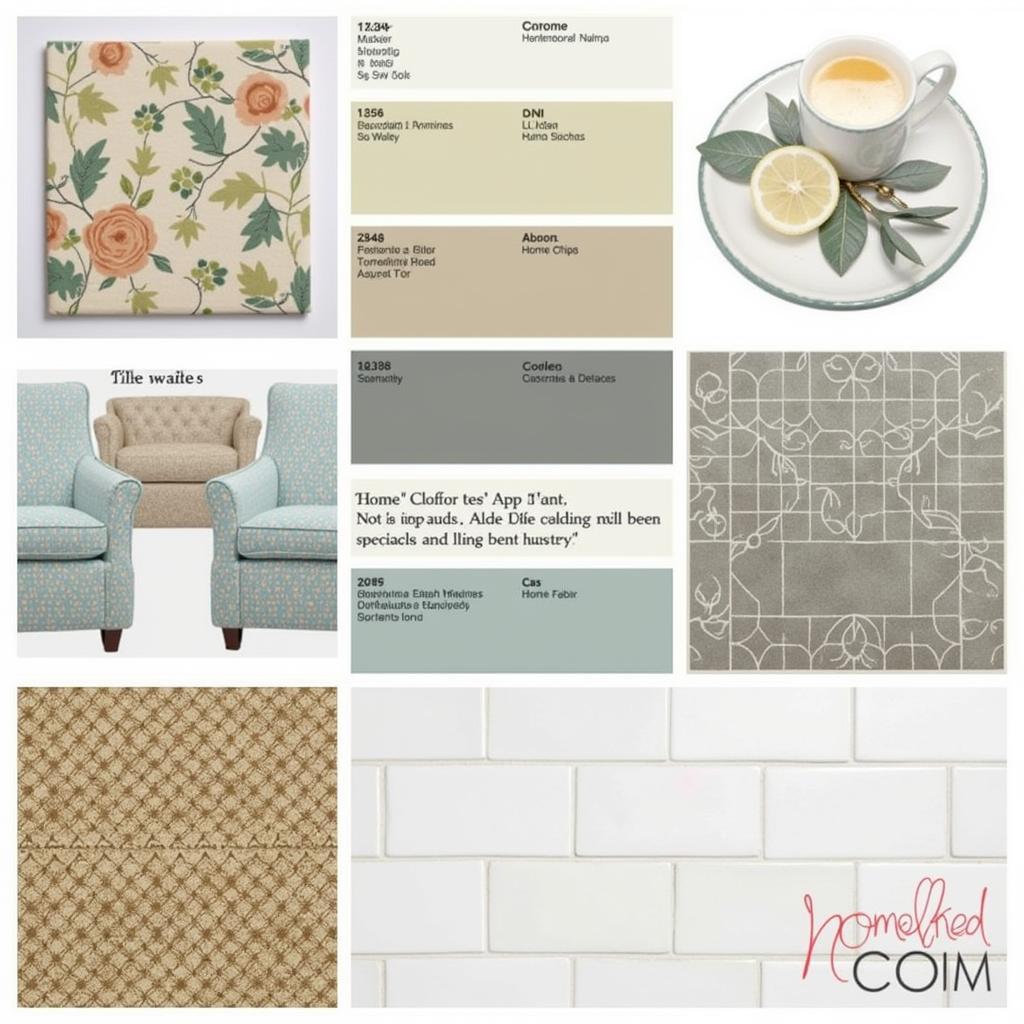 Free Home Decor Samples Collage