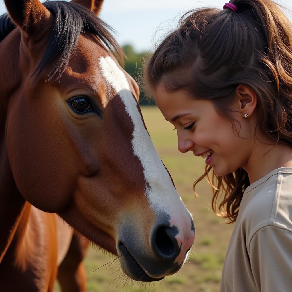 Horse and Human Connection