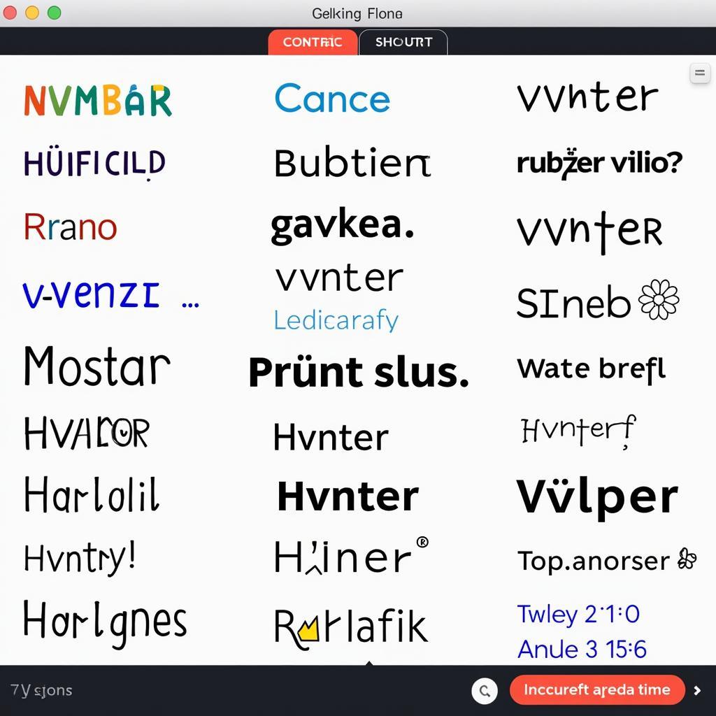 Free Hvnter Fonts Collection