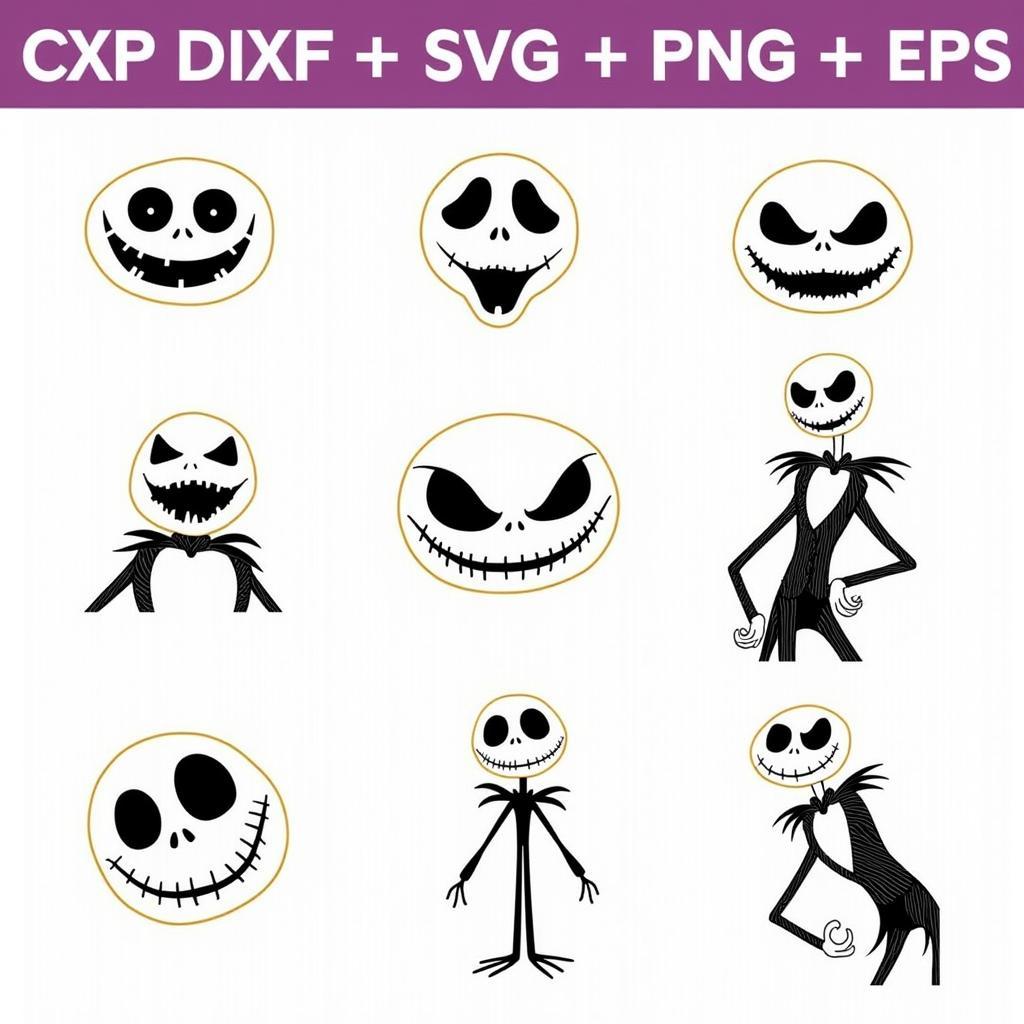 Free Jack Skellington SVG Designs