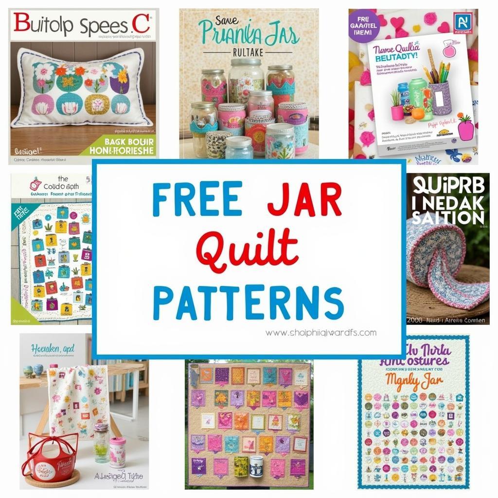 Quilt jar pattern ideas