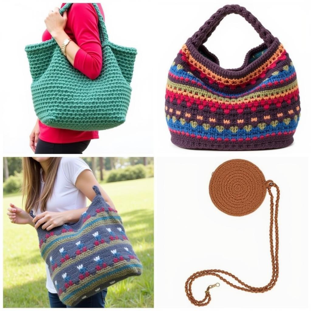 Variety of Free Knit Bag Patterns