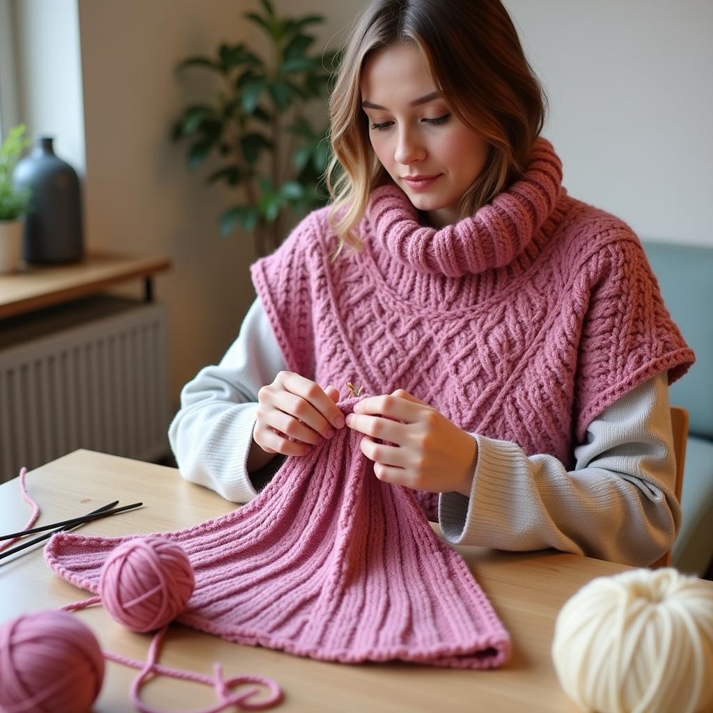 Beginner-Friendly Knit Cape Patterns