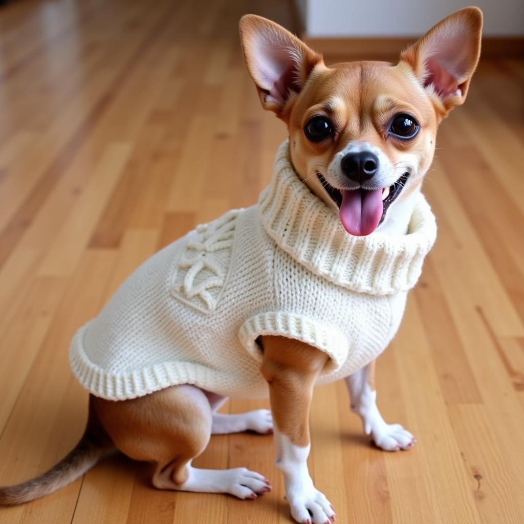 Free Knit Dog Sweater Pattern