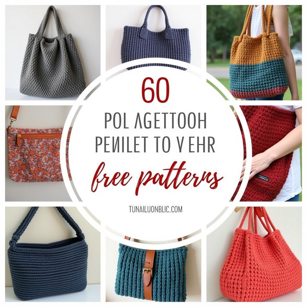 Variety of Free Knit Purse Patterns