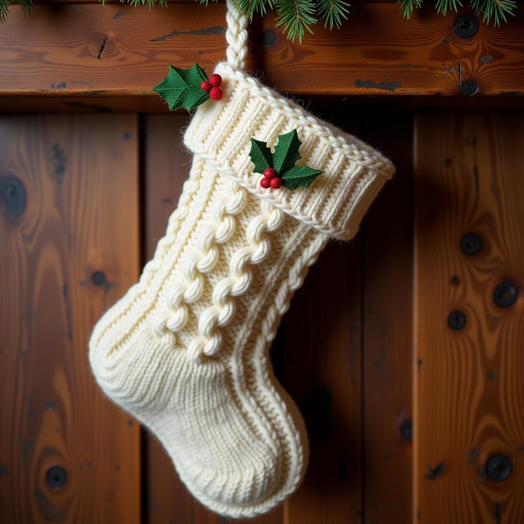 Knitted Christmas Stocking Patterns