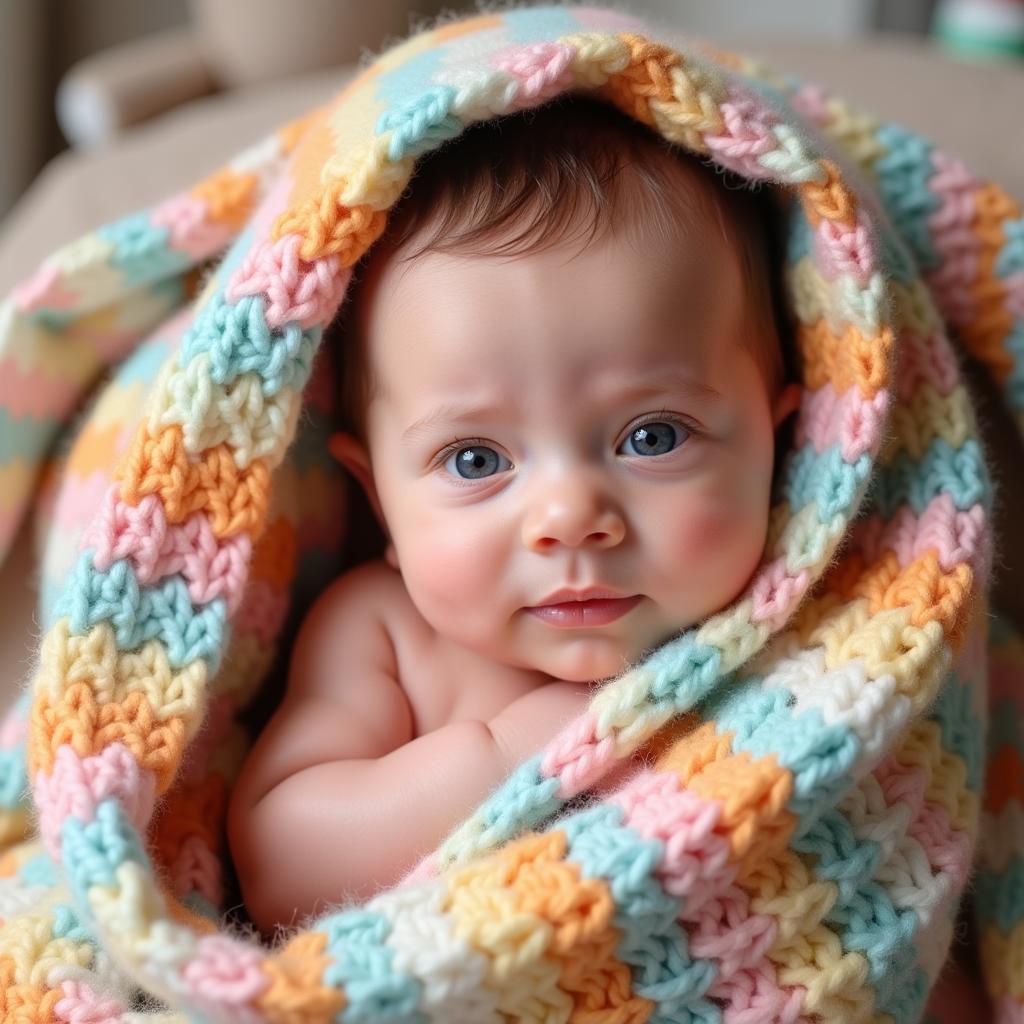 Free Knitting Machine Patterns for Baby Blankets