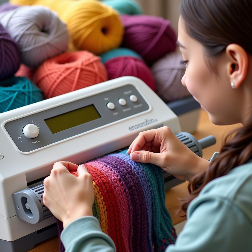 Beginner-Friendly Free Knitting Machine Patterns