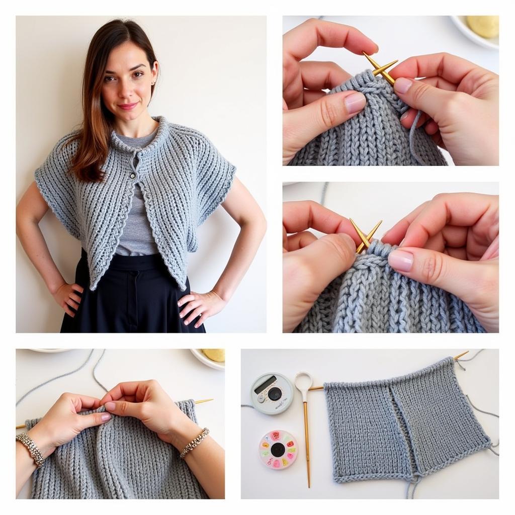 Tips and Tricks for Knitting Free Cape Patterns