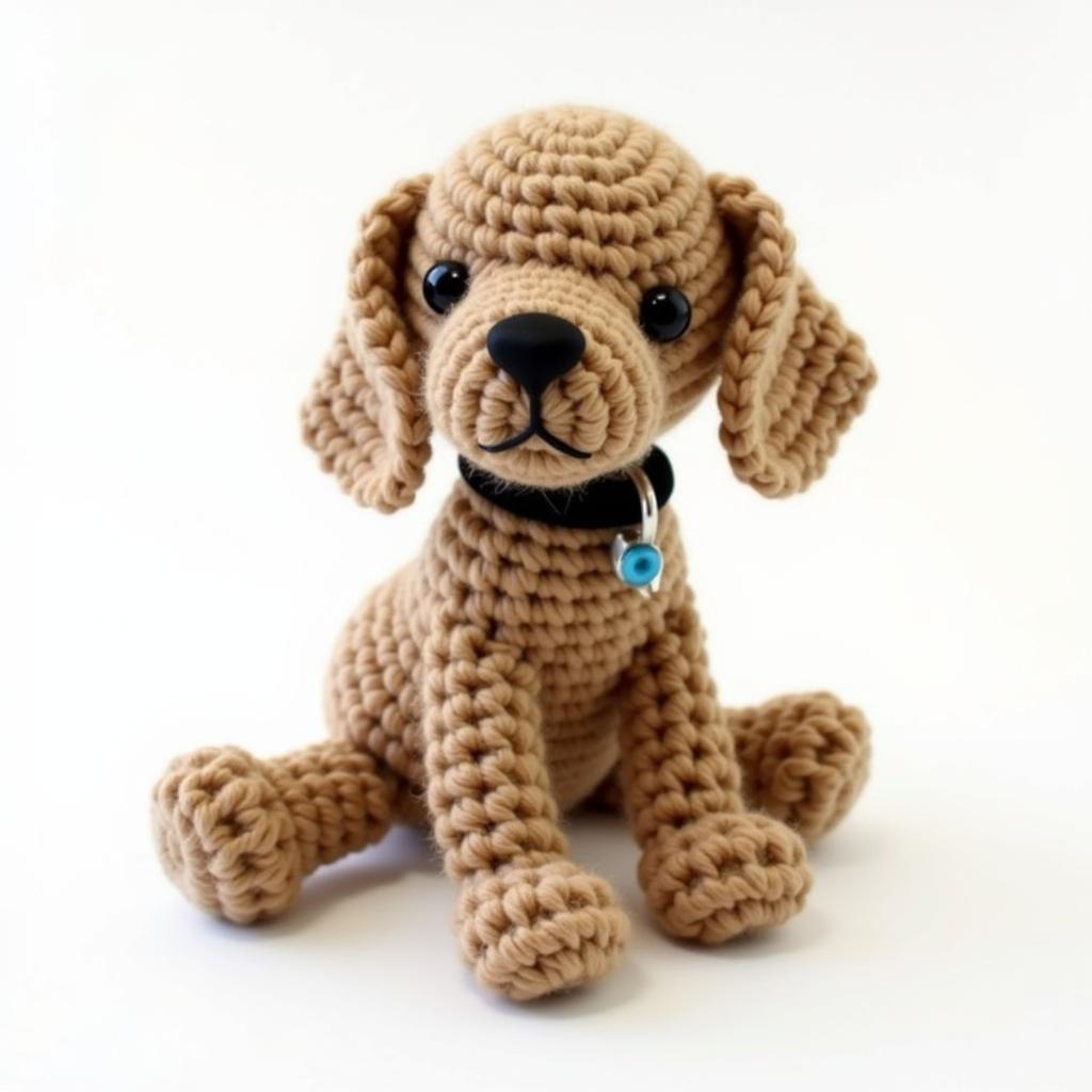 Free Labrador Crochet Pattern: Beginner Amigurumi