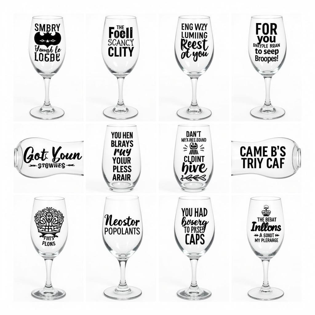 Free Libbey Glass SVG Designs