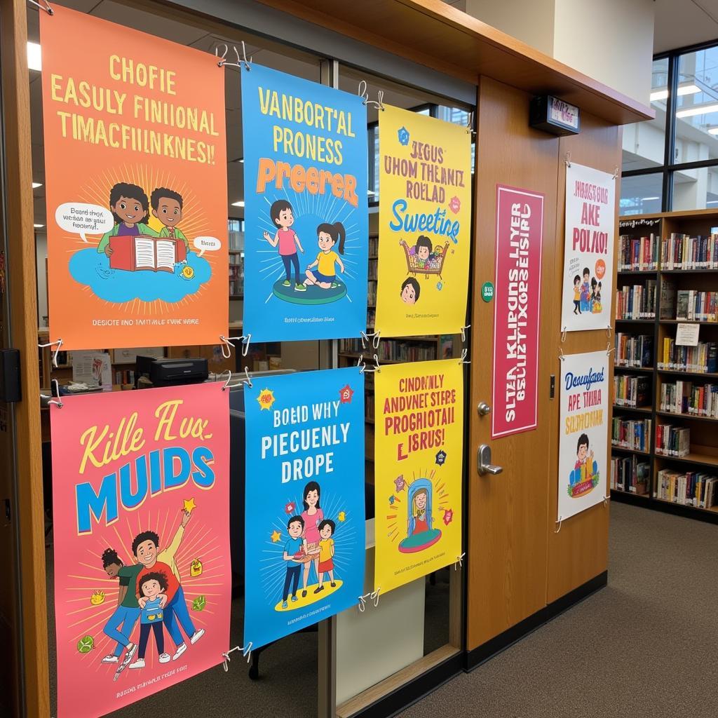 Free Library Poster Display