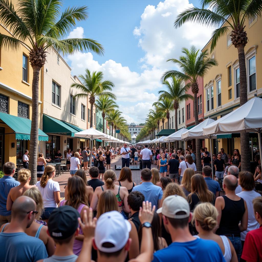 Outdoor Concert on Clematis Street 