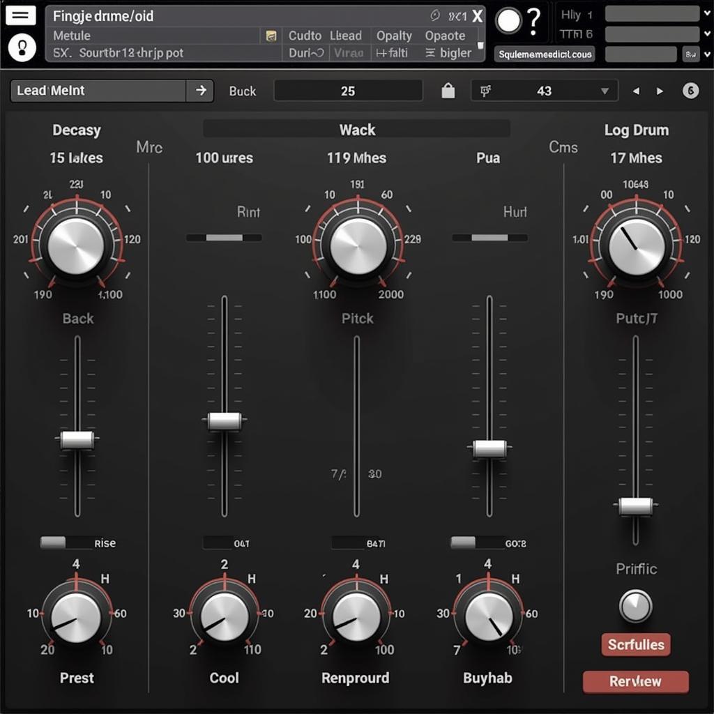 Free Log Drum Plugin Interface