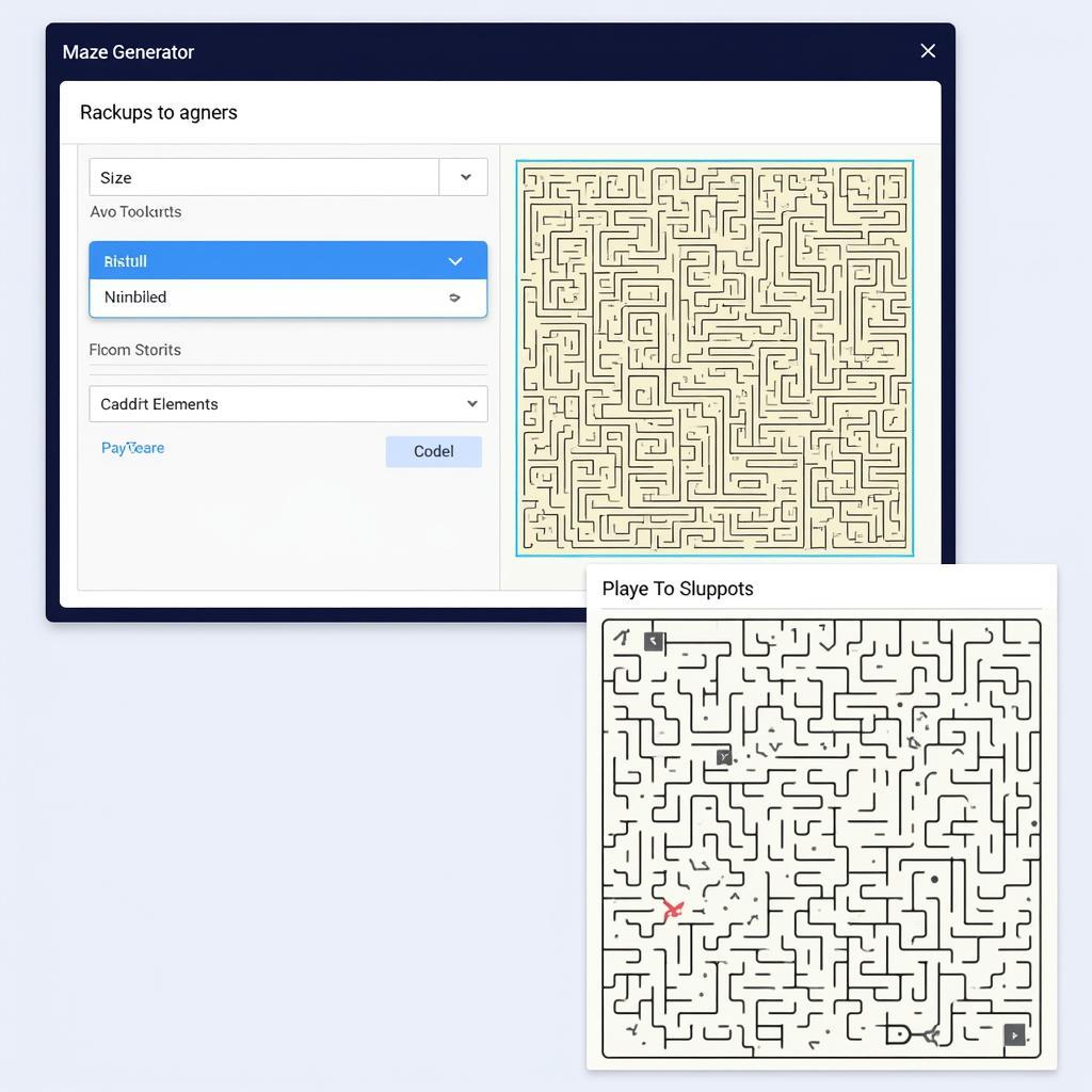 Free maze generator for business