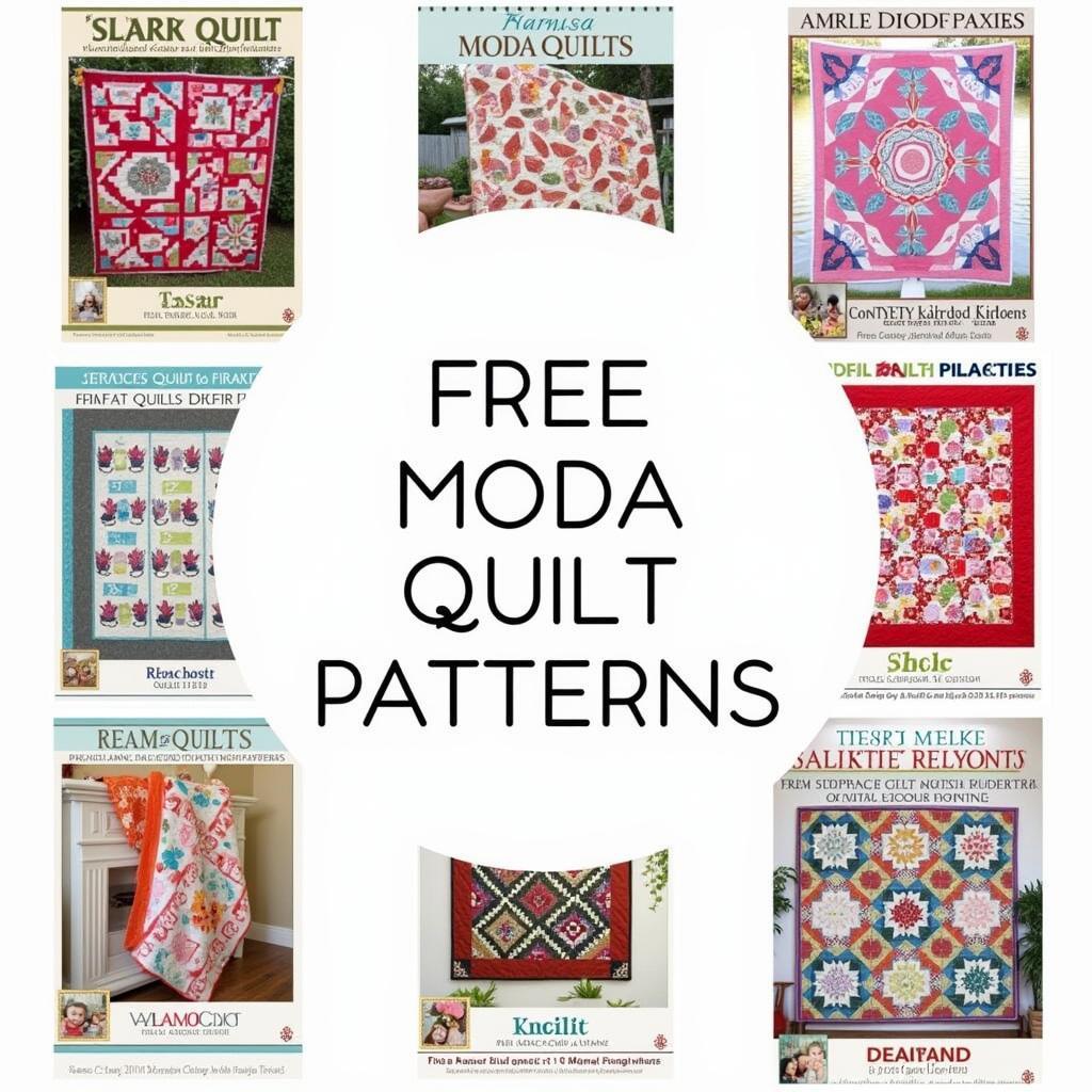 Free Moda Quilt Patterns Variety