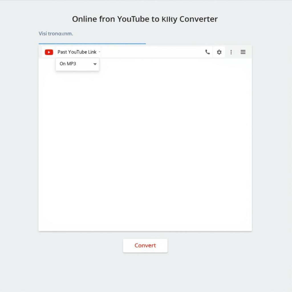 Free Online YouTube to MP3 Converter Interface