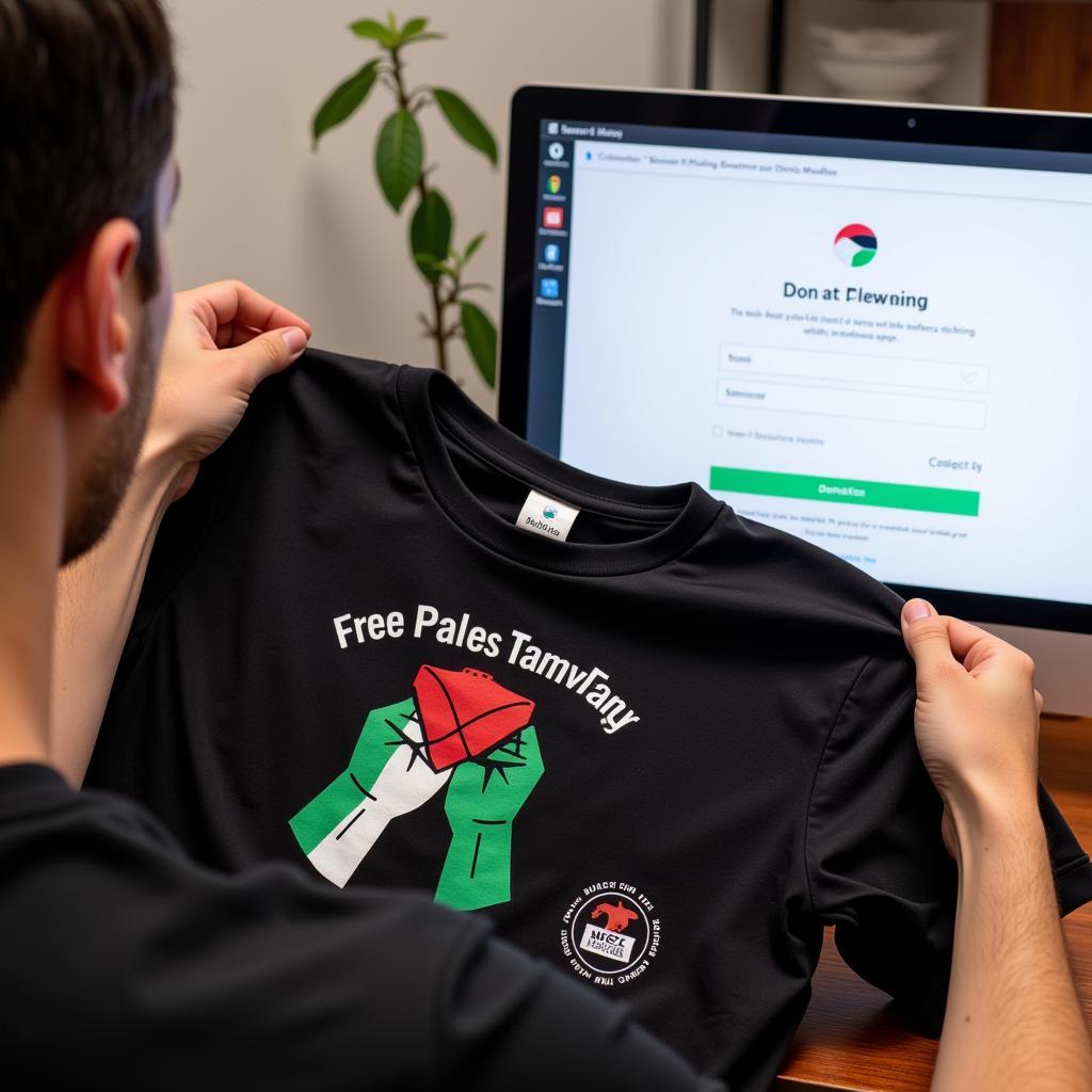 Free Palestine Shirt Charity Donation